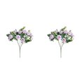 thumbnail image 1 of 1-6PC 12 Inch Artificial Mini Rose Bouquet Bridal Flower Fake Silk Rose Bulk for Valentine's Day Wedding Bridal Shower Home Office Garden Decoration, 1 of 5