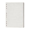 thumbnail image 1 of 1-6PC B5 Refill Paper for 9 Ring Binder Journal Notebook 45 Sheets Squared Loose Leaf Punched Paper Blank Line Dot Grid Option for Personal Organizer Diary Refillable Planner, 1 of 4