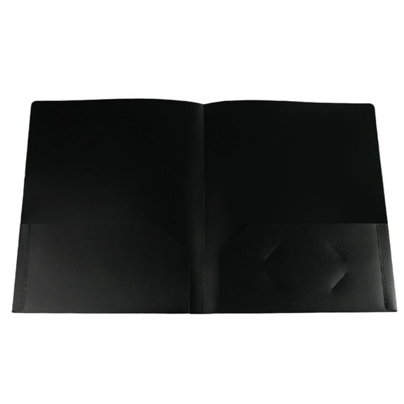 1/6Pcs Two-Pocket Folder Letter Size Folders with Pockets Holds 100 Sheets Document Organiser Presentation File Folder