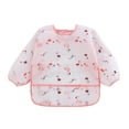 thumbnail image 1 of 1-6T Kids Art Smock Children's Artist Painting Aprons Long Sleeve Feeding Bib Play Apron with Pocket, 1 of 2