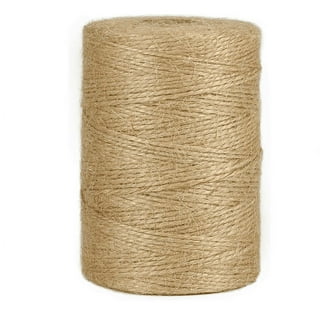 Leisure Arts Home Brown 400' 2-Ply Jute Cord, 400ft - Arts and Craft  Reusable 