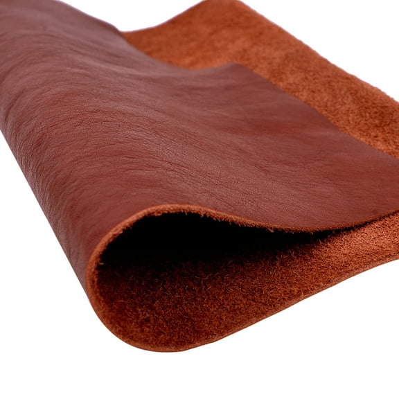 1.6mm Thick Genuine Leather Cow Pieces Soft Leathercraft Naturally Textured Leather
