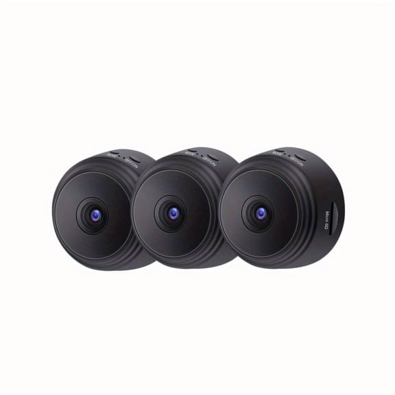 1-6pcs Wireless Security Camera - 1080P HD, 2.4G WiFi, Wide-Angle View, Battery Powered - Indoor/Outdoor Home Monitoring, Remote Viewing via App