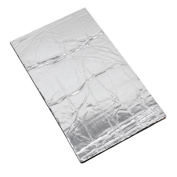 1.6sqft Sound Deadener Noise Insulation Mat Acoustic Barrier 50x30x1cm for Auto