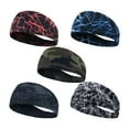 thumbnail image 1 of 1/6x Mens Sweat Sweatband Headband Stretch Sports Head Gym Running Yoga, 1 of 7