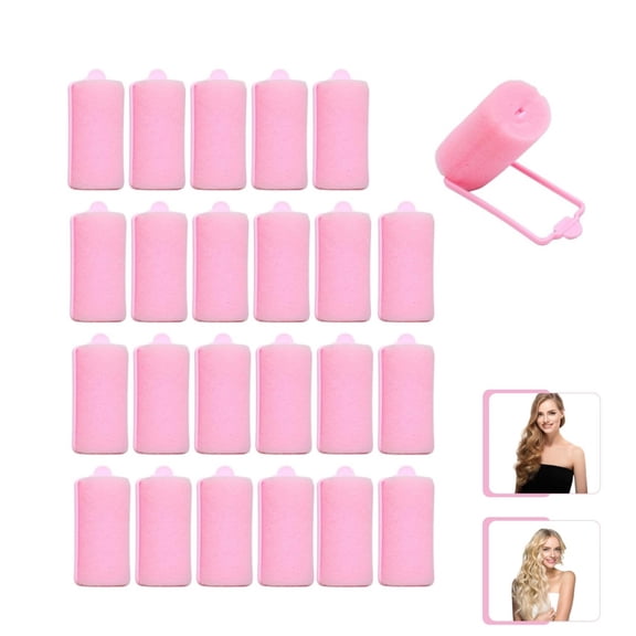 1.6x2.8In Portable Sponge Hair Rollers,Foam Hair Rollers,36 Pieces Reusable Curlers Set for Short and Long Hair,Birthday, and Wedding Anniversary for Women
