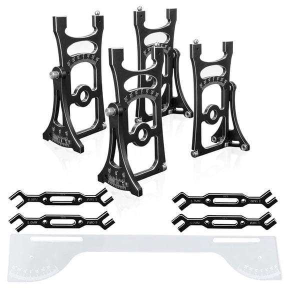 1/7 1/8 Remote Car Alignment Tool Set Camber and Toe Angle Set for Adjustments Elevate Remote Control Experience