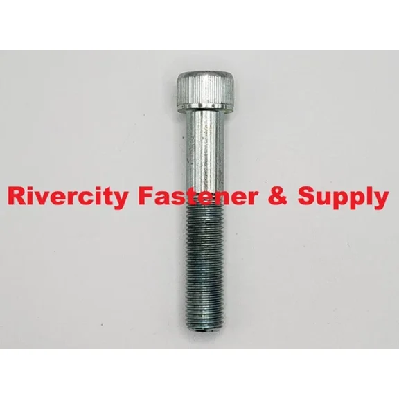 (1) 7/16-20 X 2-1/2 Socket Allen Head Cap Screws Zinc Plated 7/16 X 2.5