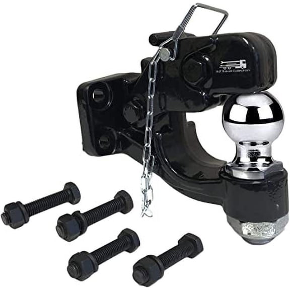 1-7/8" Ball 8-Ton Pintle Trailer Hitch (Hardware Included)