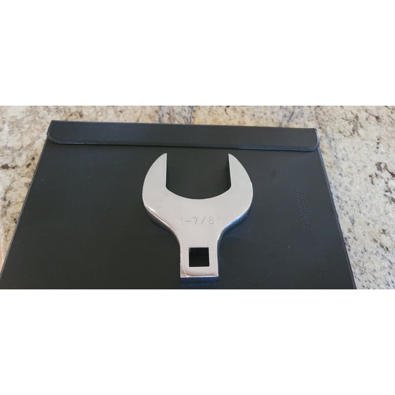 1-7/8 SAE JUMBO CROWSFOOT WRENCH 1/2" DRIVE Metal: Steel Finish: Chrome