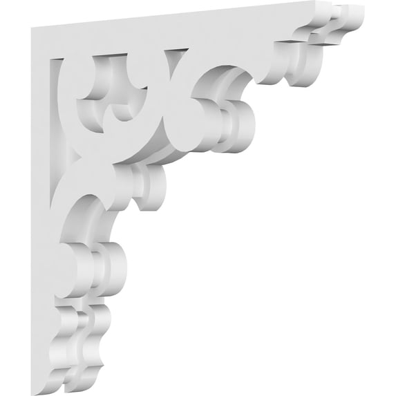 1 7/8"W X 10"D X 10"H Vienna Architectural Grade PVC Corbel