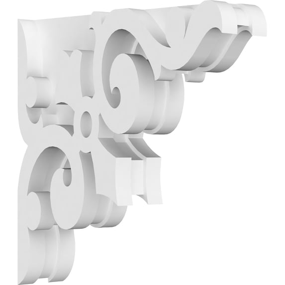 1 7/8"W X 8"D X 8"H Whitman Architectural Grade PVC Corbel