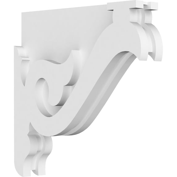 1 7/8"W x 10"D x 10"H Florence Architectural Grade PVC Corbel