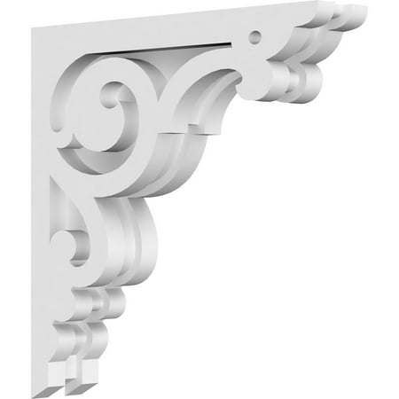 1 7/8"W x 10"D x 10"H Hurley Architectural Grade PVC Corbel