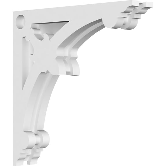 1 7/8"W x 10"D x 10"H Sellek Architectural Grade PVC Corbel