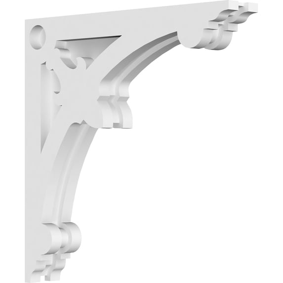1 7/8"W x 12"D x 12"H Sellek Architectural Grade PVC Corbel