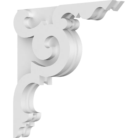 1 7/8"W x 14"D x 14"H Benson Architectural Grade PVC Corbel