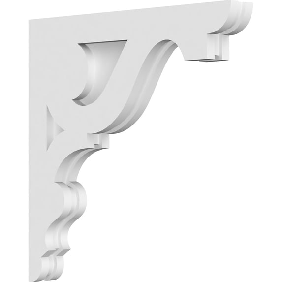 1 7/8"W x 16"D x 16"H Robin Architectural Grade PVC Corbel