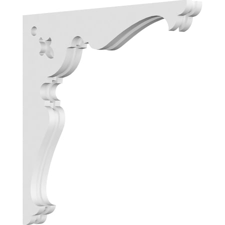 1 7/8"W x 18"D x 18"H Heath Architectural Grade PVC Corbel