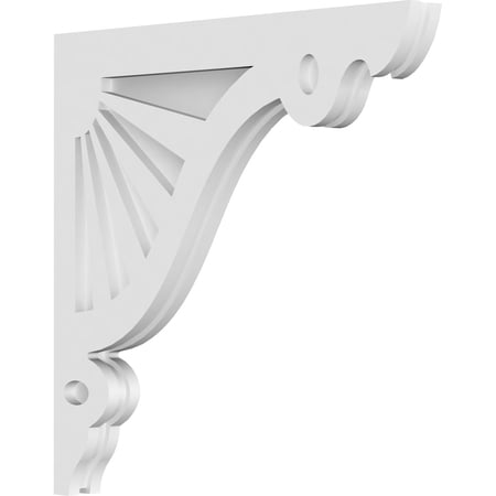 1 7/8"W x 20"D x 20"H Marshall Architectural Grade PVC Corbel