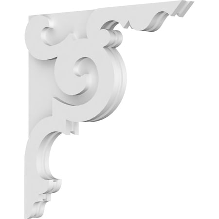 1 7/8"W x 22"D x 22"H Benson Architectural Grade PVC Corbel