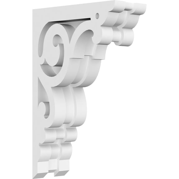 1 7/8"W x 4 1/2"D x 7"H Hurley Architectural Grade PVC Corbel