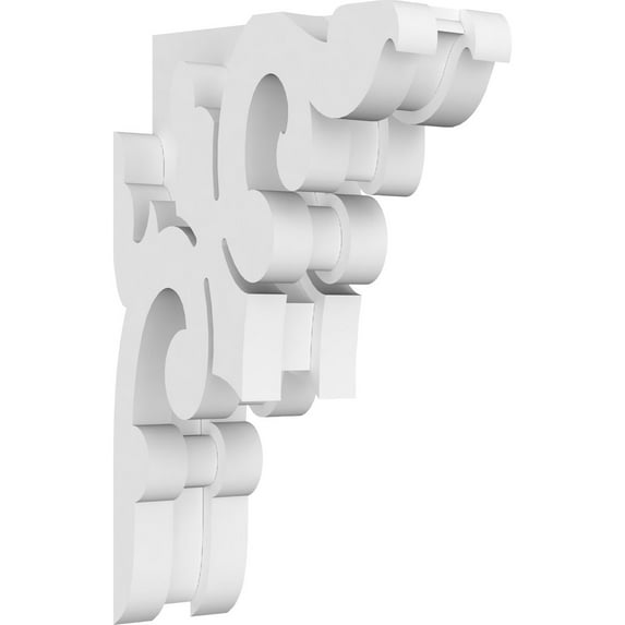 1 7/8"W x 4 1/2"D x 7"H Milton Architectural Grade PVC Corbel