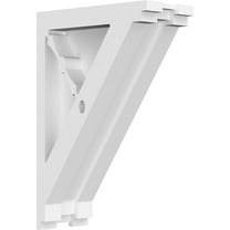 1 7/8"W x 4"D x 6"H Artisan Architectural Grade PVC Corbel