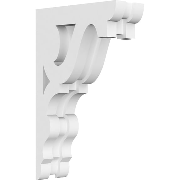 1 7/8"W x 5"D x 8"H Robin Architectural Grade PVC Corbel