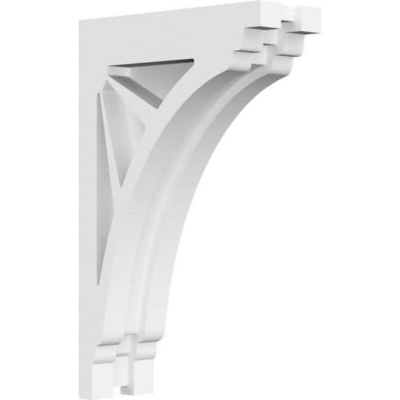 1 7/8"W x 5"D x 8"H Stanford Architectural Grade PVC Corbel
