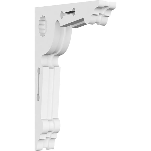 1 7/8"W x 6 1/2"D x 11"H Cena Architectural Grade PVC Corbel