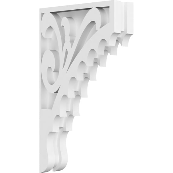 1 7/8"W x 6 1/2"D x 11"H Genova Architectural Grade PVC Corbel