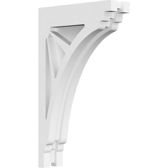 1 7/8"W x 6 1/2"D x 11"H Stanford Architectural Grade PVC Corbel