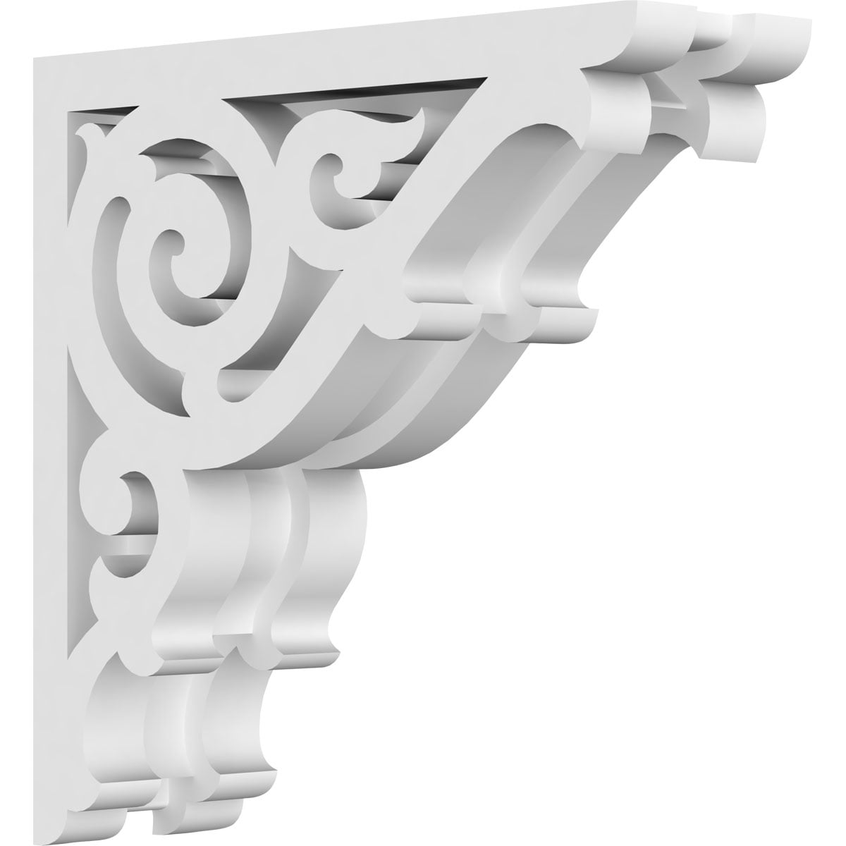 Athens White PVC Architectural Grade Decorative Corbel