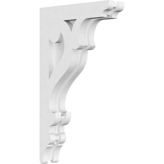 1 7/8"W x 7 1/2"D x 13"H Brontes Architectural Grade PVC Corbel