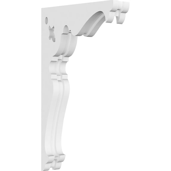1 7/8"W x 7 1/2"D x 13"H Heath Architectural Grade PVC Corbel