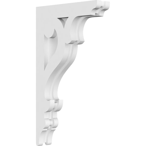 1 7/8"W x 8"D x 14"H Brontes Architectural Grade PVC Corbel
