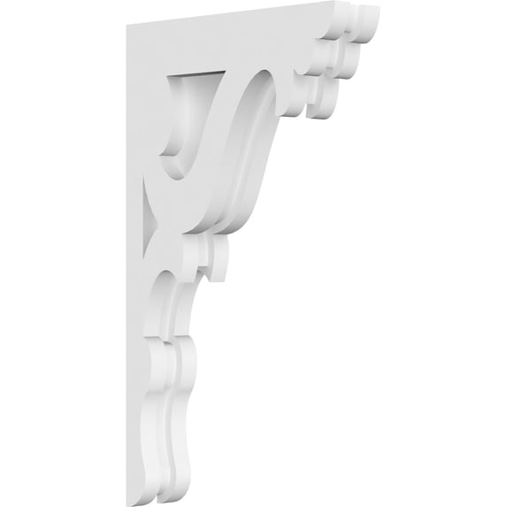1 7/8"W x 8"D x 14"H Cornelia Architectural Grade PVC Corbel