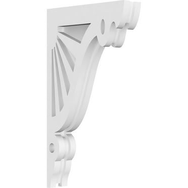 1 7/8"W x 8"D x 14"H Marshall Architectural Grade PVC Corbel