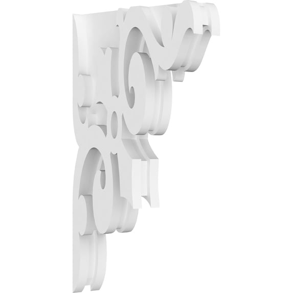 1 7/8"W x 8"D x 14"H Whitman Architectural Grade PVC Corbel