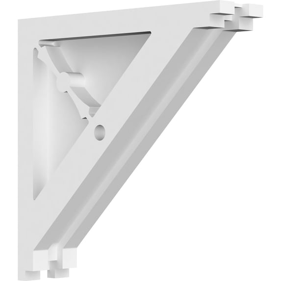 1 7/8"W x 8"D x 8"H Artisan Architectural Grade PVC Corbel