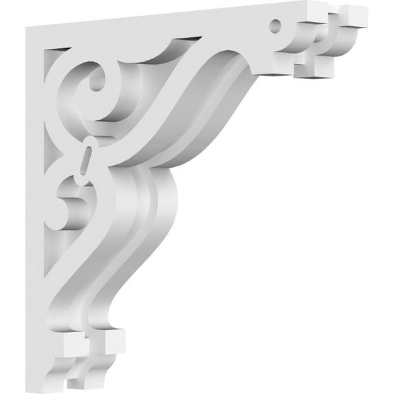 1 7/8"W x 8"D x 8"H Finley Architectural Grade PVC Corbel
