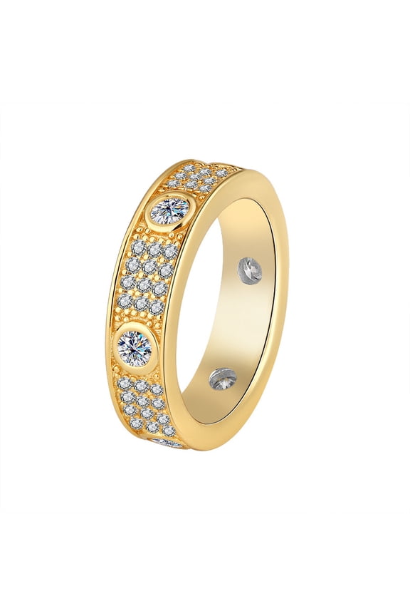 1.7 Carat Moissanite Rings for Women 925 Sterling Silver Lab Grown Diamond Wedding Ring for Bride Simulated Diamond Promise Ring Fiancee Wife Anniversary Rings Daily Wear