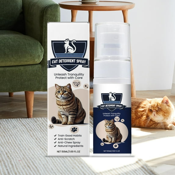 1.7 Fl Oz Pet Training Spray - Anti-Chew Deterrent for Furniture, Carpets, Shoes and Household Items | Prevent Destructive Chewing