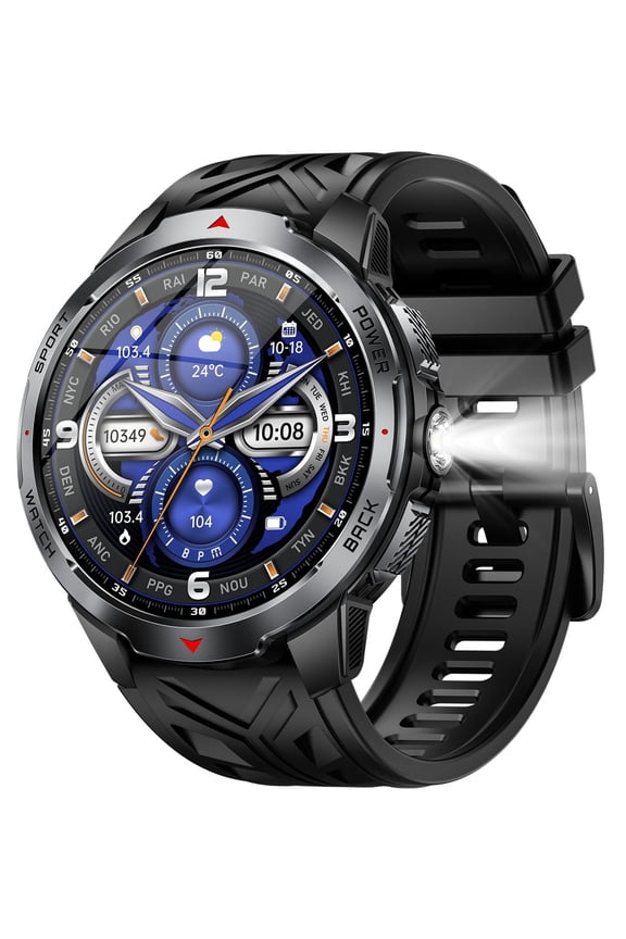 1.7" HD Smart Watch for Android iOS, Fitness Tracker with Calls, Sleep and Activity Monitor, IP68 Waterproof Sports Smartwatch for Men Women