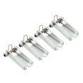 thumbnail image 1 of 1.7 Inch Hook Safety Latch Kit, Metal Towing Hitch Replacement, Silver, 4 Pack, 1 of 6
