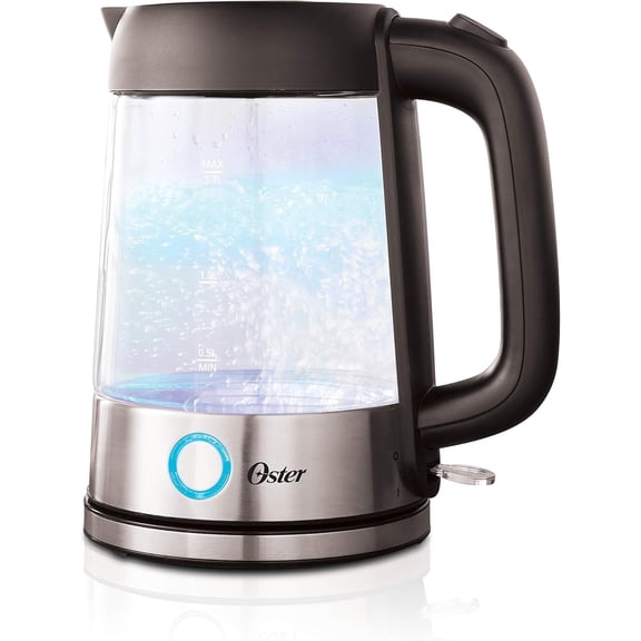 1.7 Liter Clear/Stainless Kettle