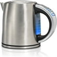 thumbnail image 1 of 1.7 Liter Temperature Control Electric Kettle, Water Boiler & Heater, Fast Boiling 1500 Watts, BPA Free, Cordless, Auto-Shutoff and Boil-Dry Protection, Stainless Steel, 1 of 5