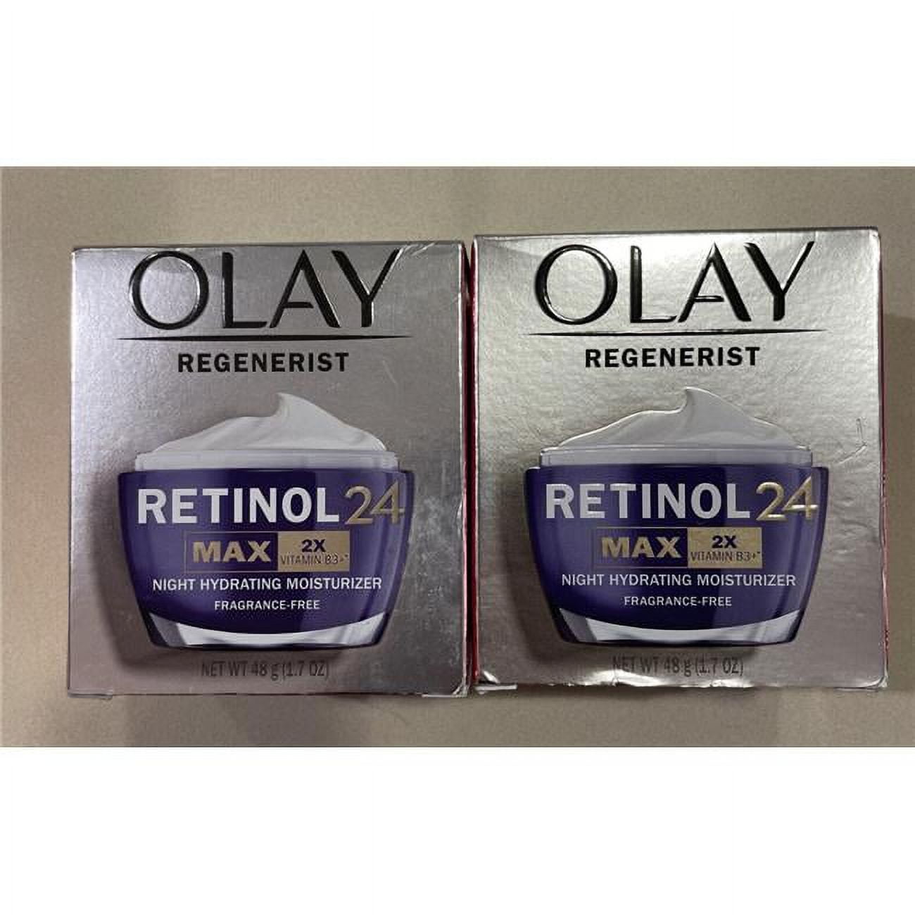 1.7 oz Regenerist Retinol 24 Max 2X Vitamin B3 Night Moisturizer - Pack of 2