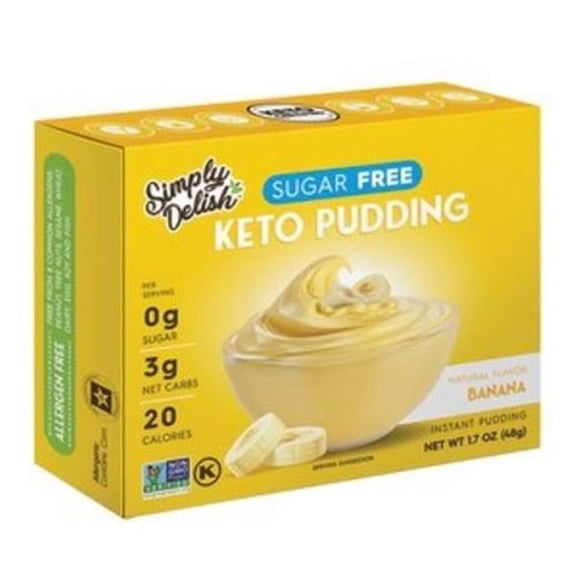 1.7 oz Sugar Free & Fat Free Instant Pudding - Pack of 6